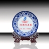 青花瓷紀念盤，景德鎮(zhèn)陶瓷工藝圓盤廠家